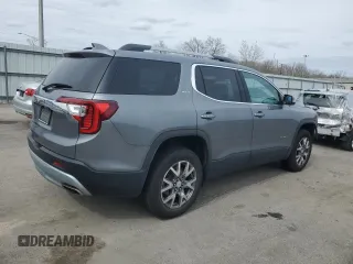 2021 GMC Acadia SLT with VIN 1GKKNML4XMZ126713, listed as a Copart auction lot 51087375 with 53,266 mi miles and Salvage Title. Bid and sale history available at DreamBid. Image 3.