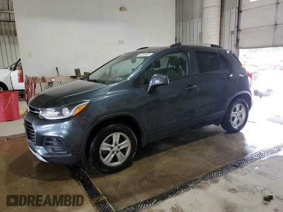 2022 Chevrolet Trax LT with VIN KL7CJPSM1NB527489, listed as a Copart auction lot 58305935 with 77,671 mi miles and Salvage title. Bid and sale history available at DreamBid. Image 1.