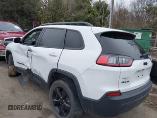 2021 Jeep Cherokee Altitude with VIN 1C4PJMLB1MD122073, listed as a IAAI auction lot 41526259 with 54,503 mi miles. Bid and sale history available at carsss.com. Image 3.