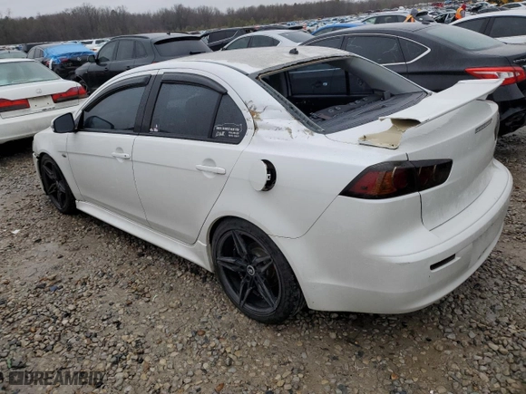 2016 Mitsubishi Lancer ES with VIN JA32U2FU8GU002440, listed as a Copart auction lot 42706715 with 100774 miles and Salvage Title. Bid and sale history available at carsss.com. Image 2.