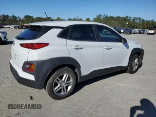 2019 Hyundai Kona SE with VIN KM8K12AA9KU207938, listed as a Copart auction lot 46918425 with 94,090 mi miles and Salvage Title. Bid and sale history available at DreamBid. Image 3.