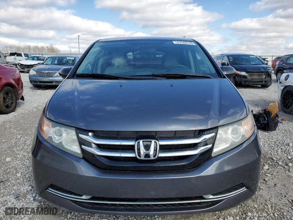 2014 Honda Odyssey LX with VIN 5FNRL5H20EB070737, listed as a Copart auction lot 47540145 with 151,468 mi miles and Salvage Title. Bid and sale history available at carsss.com. Image 5.