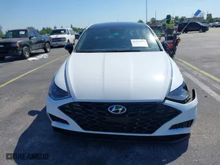 2023 Hyundai Sonata SEL Plus with VIN KMHL44J26PA248794, listed as a IAAI auction lot 41794912 with 28,074 mi miles. Bid and sale history available at carsss.com. Image 11.