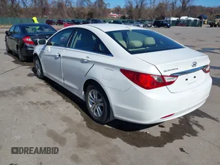 2012 Hyundai Sonata GLS with VIN 5NPEB4AC0CH452098, listed as a IAAI auction lot 41859204 with 172,755 mi miles and . Bid and sale history available at carsss.com. Image 3.