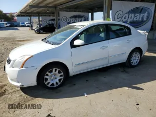 2012 Nissan Sentra S with VIN 3N1AB6AP3CL724479, listed as a Copart auction lot 54965635 with 187,971 mi miles and Salvage Title. Bid and sale history available at DreamBid. Image 1.