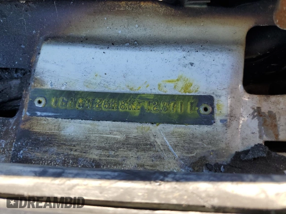 1989 Chevrolet Suburban z VIN 1GNGV26K8KF128711, wystawiony jako Copart lot #46658895 z przebiegiem Nie podano mil oraz Szkoda całkowita • Salvage title. Historia ofert i sprzedaży dostępna na DreamBid. Obrazek 14.