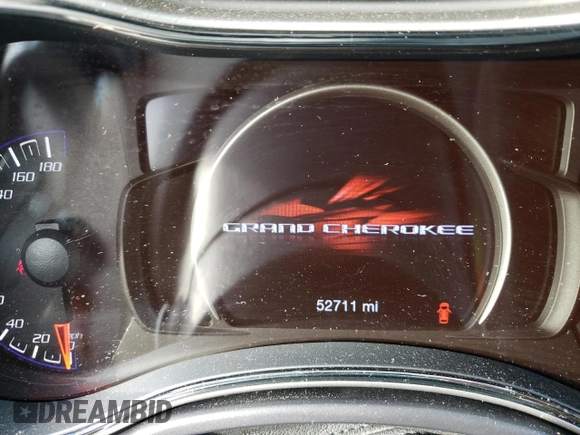 2017 Jeep Grand Cherokee SRT with VIN 1C4RJFDJ3HC919625, listed as a Copart auction lot 56986453 with 52,711 mi miles and Salvage Title. Bid and sale history available at carsss.com. Image 9.
