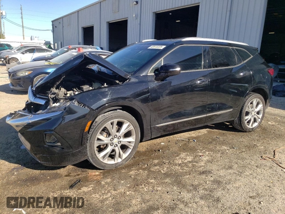 2020 Chevrolet Blazer Premier with VIN 3GNKBFRS1LS575805, listed as a Copart auction lot 49648205 with 81,478 mi miles and Non repairable. Bid and sale history available at DreamBid. Image 1.