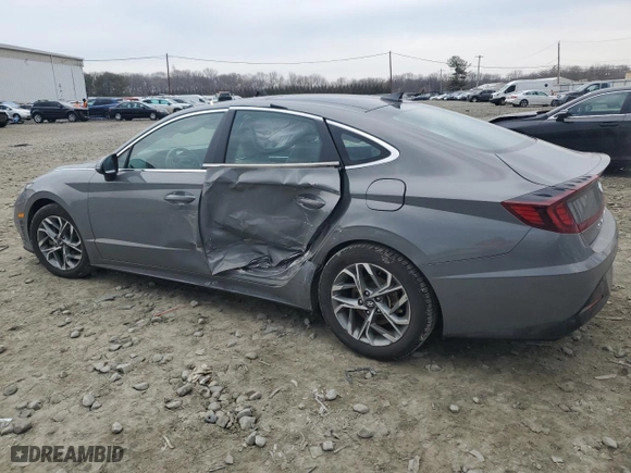 2023 Hyundai Sonata SEL with VIN KMHL14JA0PA262934, listed as a Copart auction lot 46932555 with 61,342 mi miles and Salvage Title. Bid and sale history available at carsss.com. Image 2.