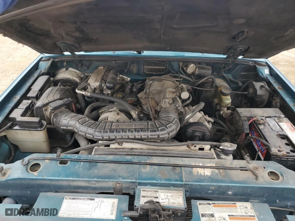 1994 Ford Ranger Splash with VIN 1FTCR14X9RPA87160, listed as a Copart auction lot 48000585 with 314,029 mi miles and Salvage Title. Bid and sale history available at carsss.com. Image 12.