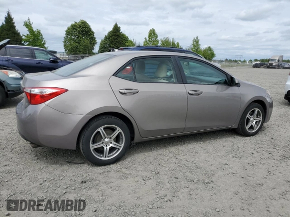 2014 Toyota Corolla L с VIN 2T1BURHE3EC037851, выставлен на аукционе Copart как лот 57168185 с пробегом 110 719 миль миль и Списание • Salvage title. История ставок и продаж доступна на DreamBid. Изображение 3.