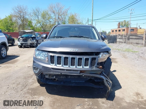 2017 Jeep Compass High Altitude with VIN 1C4NJDEB7HD128745, listed as a IAAI auction lot 42225705 with 99,680 mi miles and . Bid and sale history available at DreamBid. Image 12.