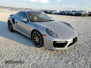 2019 Porsche 911 Turbo with VIN WP0AD2A94KS140514, listed as a Copart auction lot 75714224 with Not Provided miles and Salvage Title. Bid and sale history available at carsss.com. Image 16.