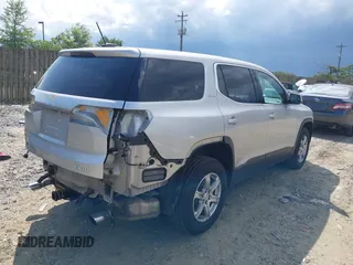 2018 GMC Acadia SLE with VIN 1GKKNRLS2JZ242527, listed as a IAAI auction lot 42556611 with 157,946 mi miles and . Bid and sale history available at DreamBid. Image 4.