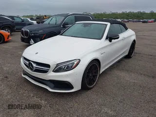 2018 Mercedes-Benz C 63 S AMG with VIN WDDWK8HB6JF622390, listed as a IAAI auction lot 40542462 with Not Provided miles and . Bid and sale history available at carsss.com. Image 6.