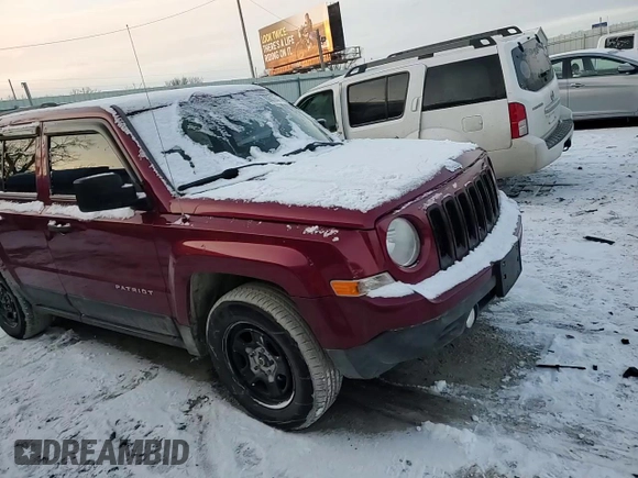 2012 Jeep Patriot Sport with VIN 1C4NJPBA8CD540761, listed as a Copart auction lot 89010545 with 103,512 mi miles and Salvage Title. Bid and sale history available at DreamBid. Image 11.