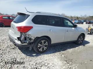 2017 Nissan Pathfinder SL with VIN 5N1DR2MM0HC696090, listed as a Copart auction lot 48230775 with 136,598 mi miles and Salvage Title. Bid and sale history available at carsss.com. Image 3.