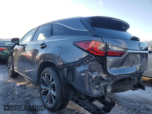 2020 Lexus RX 350L with VIN JTJHZKFA3L2024643, listed as a Copart auction lot 89398575 with 41,151 mi miles and Salvage title. Bid and sale history available at DreamBid. Image 2.