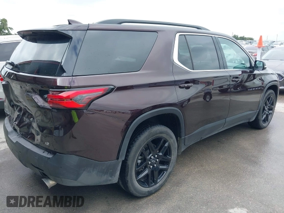 2023 Chevrolet Traverse LT Cloth with VIN 1GNERGKW4PJ131482, listed as a IAAI auction lot 42373454 with 61,474 mi miles and . Bid and sale history available at DreamBid. Image 4.