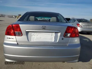 2004 Honda Civic VP with VIN 2HGES16344H616696, listed as a Copart auction lot 60273924 with 163,378 mi miles and Salvage title. Bid and sale history available at DreamBid. Image 6.