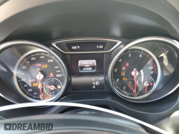 2018 Mercedes-Benz CLA with VIN WDDSJ4EBXJN572890, listed as a Copart auction lot 62683163 with 47,608 mi miles. Bid and sale history available at carsss.com. Image 9.