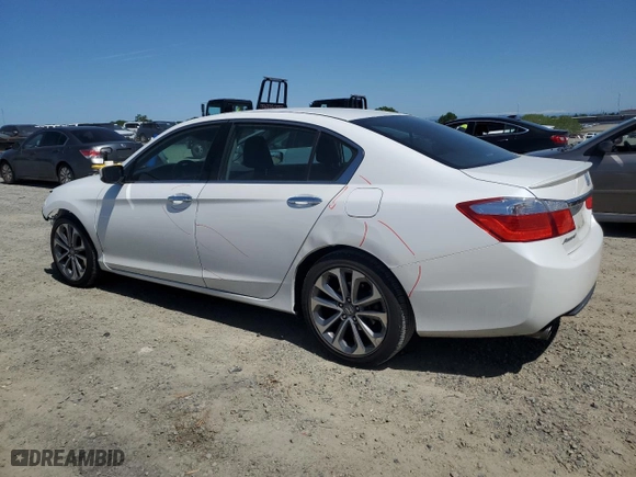 2015 Honda Accord Sedan Sport with VIN 1HGCR2F54FA144429, listed as a Copart auction lot 51715255 with 108,057 mi miles and Salvage Title. Bid and sale history available at carsss.com. Image 2.