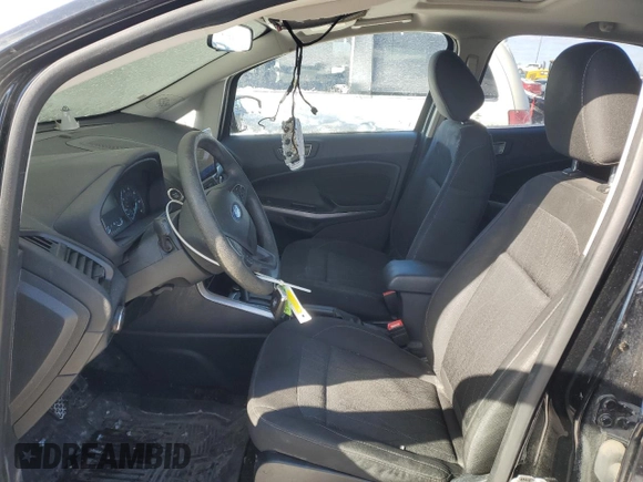 2021 Ford EcoSport SE with VIN MAJ3S2GE5MC450158, listed as a Copart auction lot 45462455 with 44,844 mi miles and Clean title. Bid and sale history available at DreamBid. Image 7.