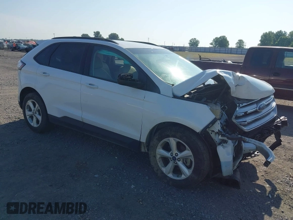 2015 Ford Edge SE z VIN 2FMTK3G92FBC22197, wystawiony jako IAAI lot #42578472 z przebiegiem 100 878 mil mil oraz . Historia ofert i sprzedaży dostępna na DreamBid. Obrazek 1.