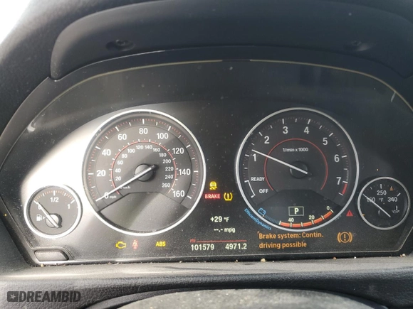 2017 BMW 4 Series 430i with VIN WBA4F7C50HG786401, listed as a Copart auction lot 45880585 with 101,579 mi miles and Salvage Title. Bid and sale history available at carsss.com. Image 9.