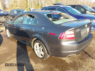 2007 Acura TL with VIN 19UUA66287A003714, listed as a IAAI auction lot 41490326 with 1 mi miles. Bid and sale history available at carsss.com. Image 3.