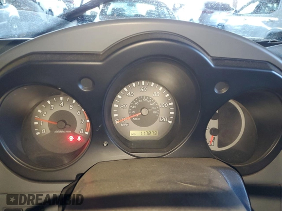 2003 Nissan Frontier XE z VIN 1N6ED26Y43C421206, wystawiony jako Copart lot #42264105 z przebiegiem 117 879 mil mil oraz Szkoda całkowita • Salvage title. Historia ofert i sprzedaży dostępna na DreamBid. Obrazek 9.