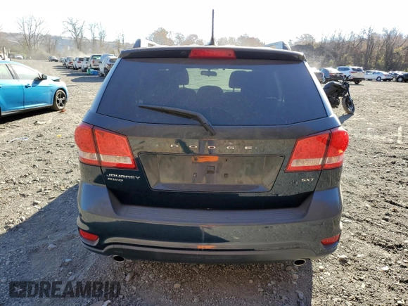 2013 Dodge Journey SXT with VIN 3C4PDDBG7DT505871, listed as a Copart auction lot 54657255 with 118,395 mi miles and Non Repairable. Bid and sale history available at DreamBid. Image 6.