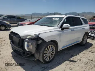 2020 Hyundai Palisade Limited with VIN KM8R5DHE7LU065713, listed as a Copart auction lot 60891995 with 65,292 mi miles and Salvage title. Bid and sale history available at DreamBid. Image 1.