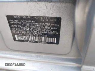 2016 Subaru Crosstrek Premium с VIN JF2GPABC1G8302188, выставлен на аукционе IAAI как лот 41802857 с пробегом 157 845 миль миль и . История ставок и продаж доступна на DreamBid. Изображение 9.
