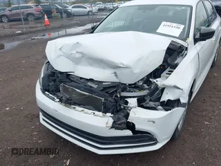 2015 Volkswagen Jetta Sedan 2.0L S with VIN 3VW2K7AJ5FM313969, listed as a IAAI auction lot 41951550 with 104,735 mi miles. Bid and sale history available at carsss.com. Image 6.