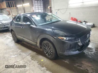 2025 Mazda CX-30 S with VIN 3MVDMBAM3SM756861, listed as a Copart auction lot 43643715 with Not provided miles and Salvage title. Bid and sale history available at DreamBid. Image 4.