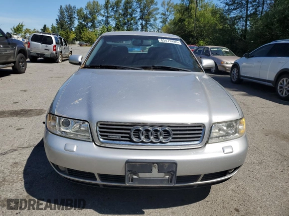 1999 Audi A4 with VIN WAUED28D1XA317865, listed as a Copart auction lot 63471495 with 123,492 mi miles and Clean title. Bid and sale history available at DreamBid. Image 5.