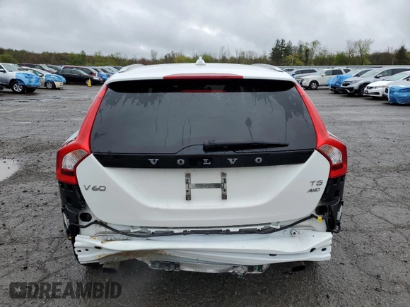 2016 Volvo V60 T5 z VIN YV4612HK8G1015369, wystawiony jako Copart lot #54868865 z przebiegiem 97 031 mil mil oraz Szkoda całkowita • Salvage title. Historia ofert i sprzedaży dostępna na DreamBid. Obrazek 6.