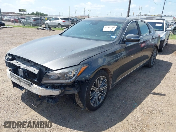 2018 Genesis G80 3.8L z VIN KMHGN4JE6JU247918, wystawiony jako IAAI lot #42423370 z przebiegiem 154 840 mil mil oraz . Historia ofert i sprzedaży dostępna na DreamBid. Obrazek 18.