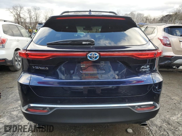 2022 Toyota Venza LE with VIN JTEAAAAH7NJ104896, listed as a Copart auction lot 37657884 with 0 mi miles. Bid and sale history available at carsss.com. Image 6.