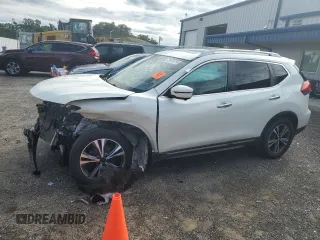 2017 Nissan Rogue SV with VIN 5N1AT2MV1HC834930, listed as a Copart auction lot 72570724 with Not Provided miles and Non Repairable. Bid and sale history available at carsss.com. Image 1.