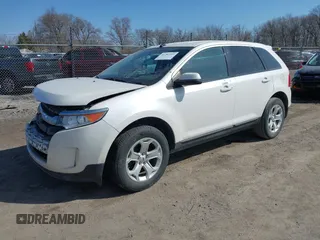 2013 Ford Edge SEL with VIN 2FMDK3JC7DBA11616, listed as a IAAI auction lot 41782593 with 184,242 mi miles. Bid and sale history available at carsss.com. Image 2.