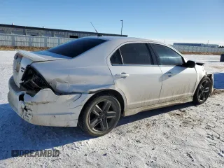 2011 Ford Fusion SPORT with VIN 3FAHP0DC5BR135597, listed as a Copart auction lot 87735365 with 122,545 mi miles and Salvage Title. Bid and sale history available at carsss.com. Image 3.
