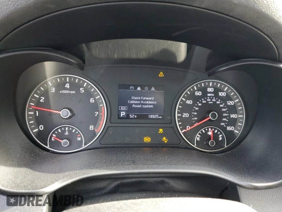 2020 Kia Optima LX with VIN 5XXGT4L37LG436947, listed as a Copart auction lot 48415885 with 19,325 mi miles and Salvage Title. Bid and sale history available at carsss.com. Image 9.