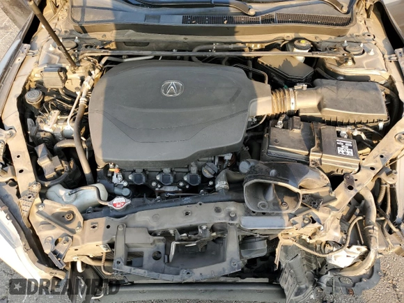 2015 Acura TLX V6 Advance with VIN 19UUB2F76FA025436, listed as a Copart auction lot 43164985 with 118,588 mi miles and Salvage Title. Bid and sale history available at carsss.com. Image 13.
