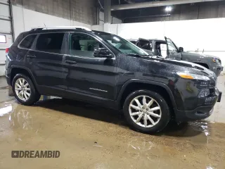 2015 Jeep Cherokee Limited with VIN 1C4PJMDSXFW634355, listed as a Copart auction lot 49205435 with 240,279 mi miles and Non Repairable. Bid and sale history available at DreamBid. Image 4.