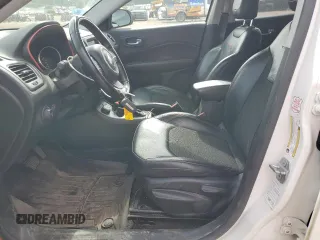 2019 Jeep Compass Trailhawk with VIN 3C4NJDDB5KT795347, listed as a Copart auction lot 57111655 with 78,010 mi miles and Salvage title. Bid and sale history available at DreamBid. Image 7.