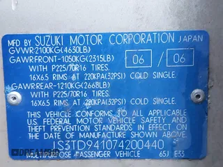 2007 Suzuki Grand Vitara z VIN JS3TD941074200440, wystawiony jako IAAI lot #41125927 z przebiegiem 209 218 mil mil oraz . Historia ofert i sprzedaży dostępna na DreamBid. Obrazek 9.