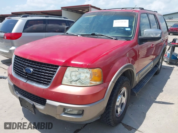 2003 Ford Expedition Eddie Bauer with VIN 1FMFU17L63LB80202, listed as a IAAI auction lot 42424848 with 284,799 mi miles and . Bid and sale history available at DreamBid. Image 2.