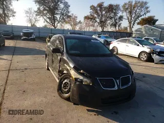 2010 Pontiac Vibe w/1SB with VIN 5Y2SP6E0XAZ415324, listed as a Copart auction lot 83042804 with 0 mi miles and Salvage Title. Bid and sale history available at carsss.com. Image 10.